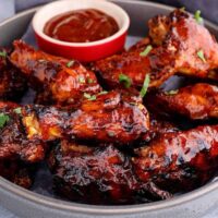 6 pcs BBQ Wings