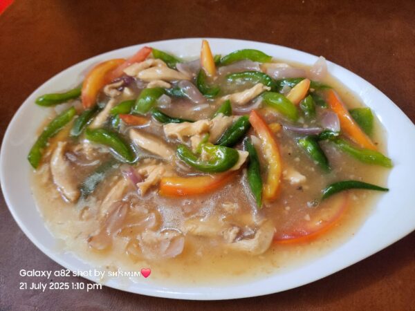 Chicken chilli onion.....1:3